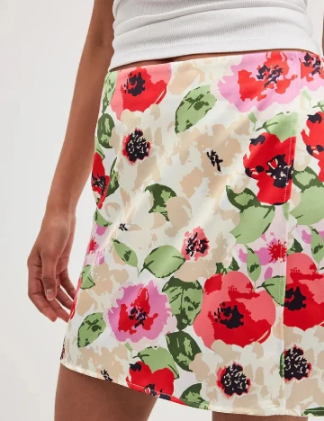 Fusta NA-KD, floral print