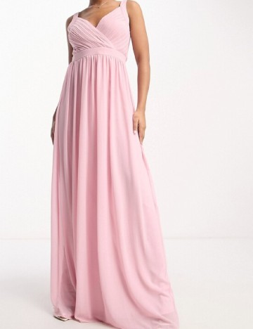 
						Rochie lunga TFNC London, roz