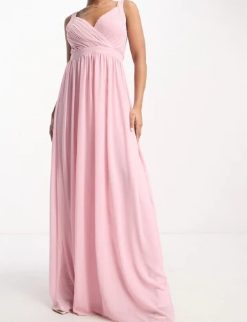 Rochie lunga TFNC London, roz Roz