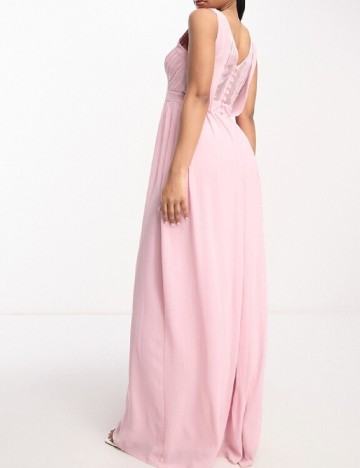 Rochie lunga TFNC London, roz