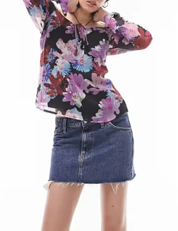 Bluza Top Shop, floral print