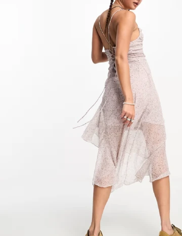 Rochie medie Stradivarius, floral print