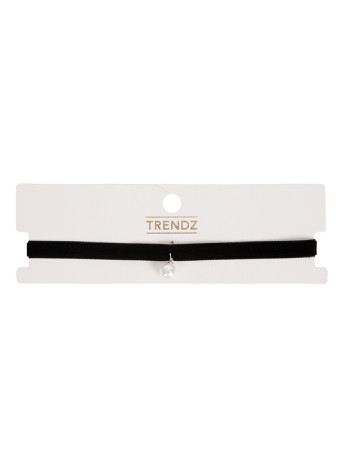 
						Chocker Trendz, negru