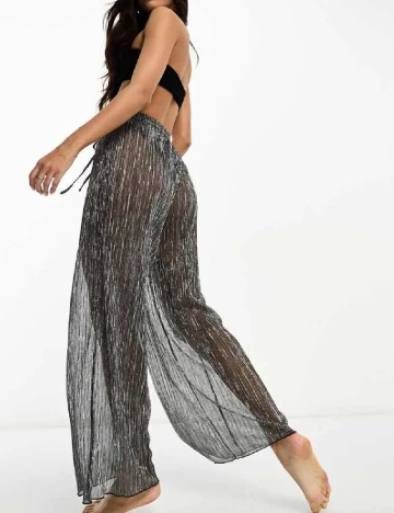 Pantaloni de plaja South Beach, gri
