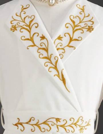 Rochie Shein Kids, alb Alb