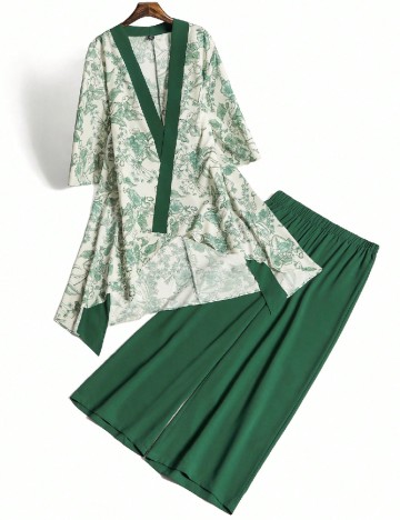 
						Compleu SHEIN CURVE, verde