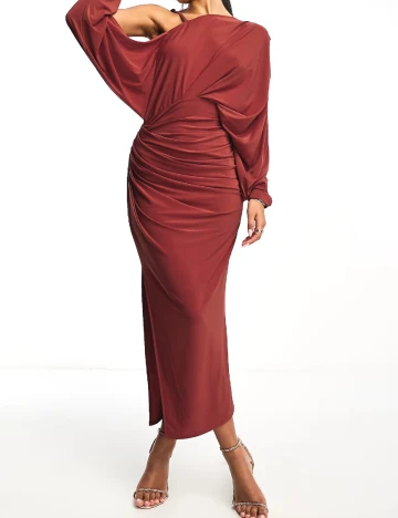 Rochie medie ASOS, rosu Rosu