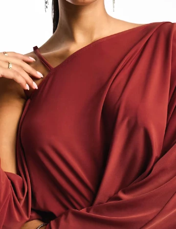 Rochie medie ASOS, rosu Rosu