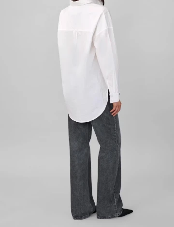 Camasa My Essential Wardrobe, alb Alb