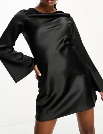 Rochie scurta PETITES MISS SELFRIDGE, negru Negru