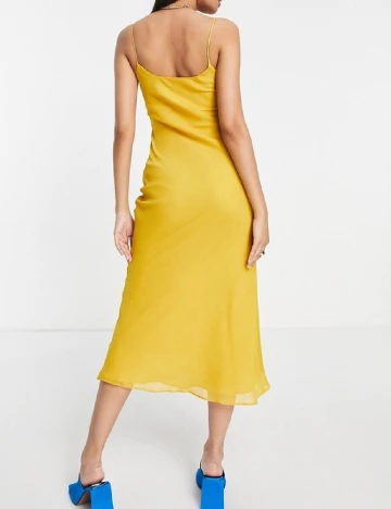 Rochie medie ASOS, galben