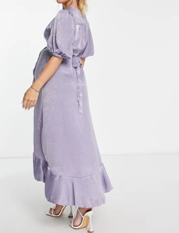 Rochie lunga Flounce London Maternity, mov