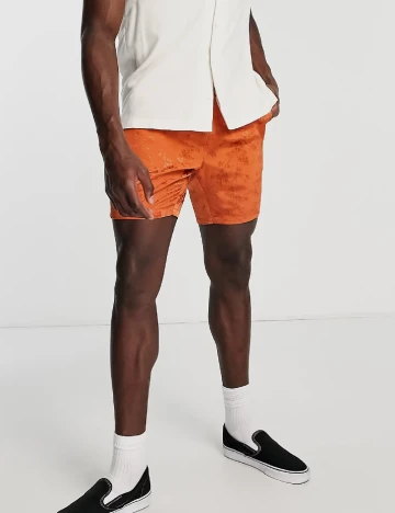 Pantaloni scurti ASOS, portocaliu Portocaliu