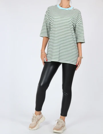 Tricou Oversize ASOS, verde