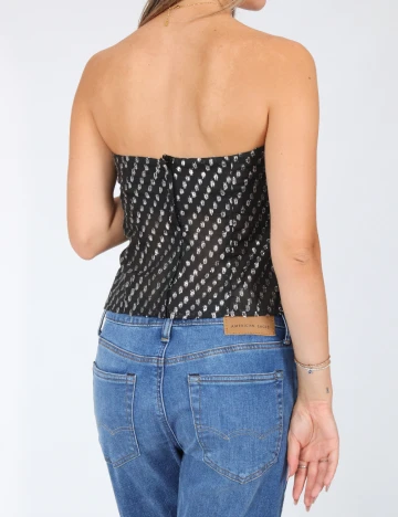 Top ASOS, negru