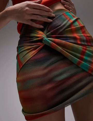 Fusta Top Shop, mix culori Mix culori