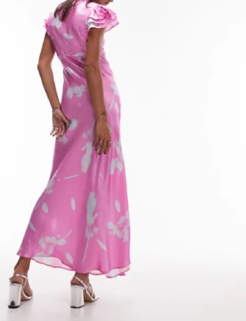 Rochie lunga Top Shop, roz