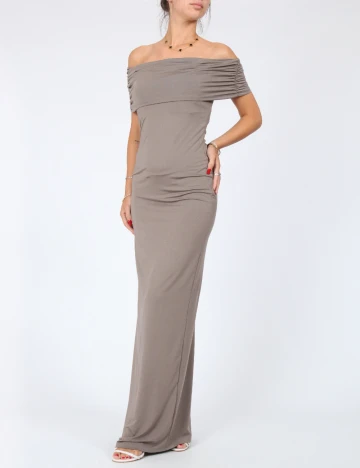 Rochie lunga ASOS, maro Maro