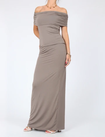 Rochie lunga ASOS, maro Maro