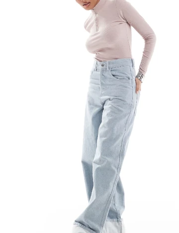 Body Threadbare, roz pudra Roz