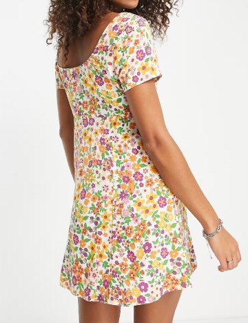 Rochie scurta ASOS, floral print