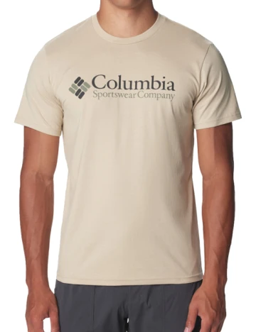 Tricou Columbia, bej Crem