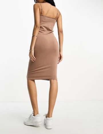 Rochie scurta ASOS, maro Maro