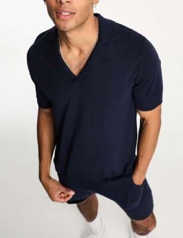 
						Tricou ASOS, bleumarin