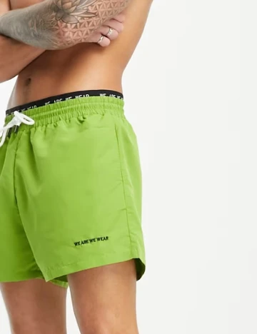Short de baie We Are We Wear, verde Verde