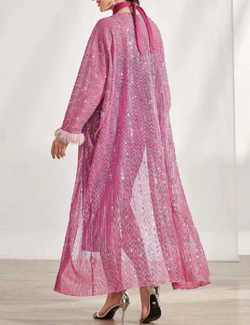 Rochie lunga SHEIN, roz