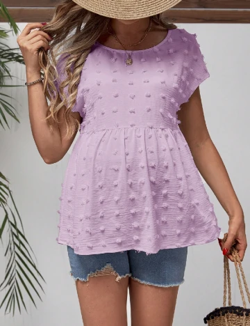 Bluza SHEIN Maternity, lila