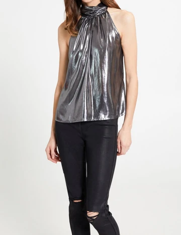 Maiou Motivi, argintiu, L Gri