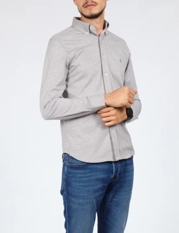 Camasa Polo Ralph Lauren, gri Gri