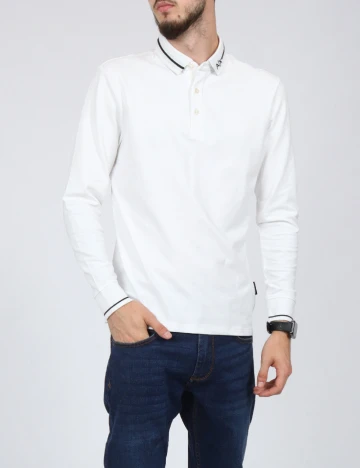 Bluza Armani Exchange, alb Alb