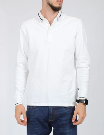 Bluza Armani Exchange, alb Alb