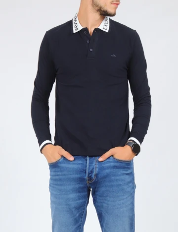 Bluza Armani Exchange, bleumarin inchis Albastru