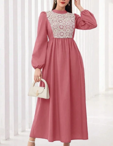 Rochie lunga SHEIN, roz