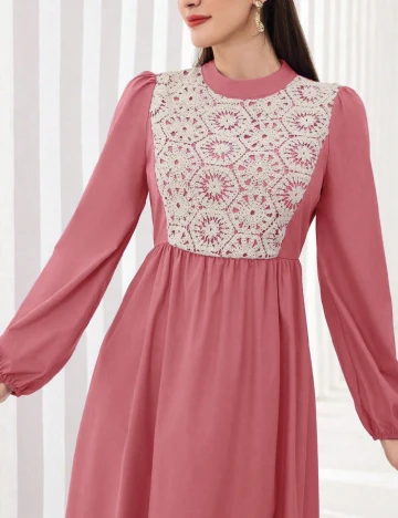 Rochie lunga SHEIN, roz