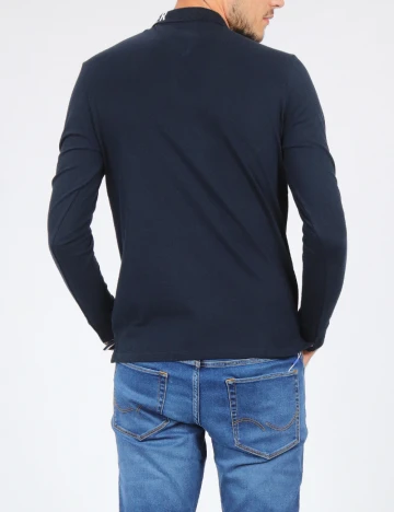 Bluza Tommy Hilfiger, bleumarin inchis Albastru