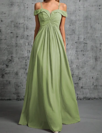 Rochie lunga SHEIN, verde