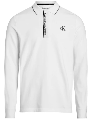 Bluza Calvin Klein Jeans, alb Alb