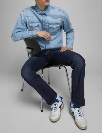 Blugi Jack&Jones, bleumarin