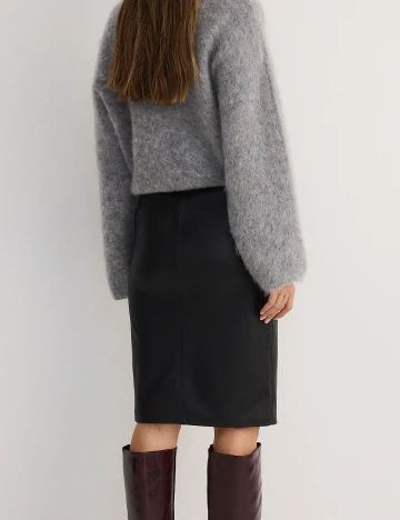 Fusta Reserved, negru Negru