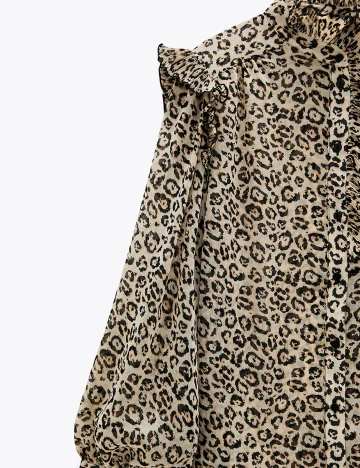 Camasa Zara, animal print, L