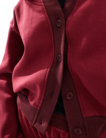 Cardigan ASOS, rosu Rosu