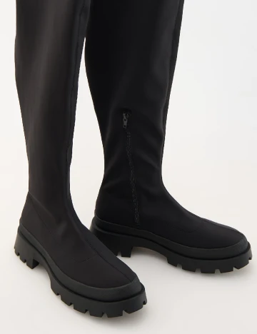 Cizme Reserved, negru Negru