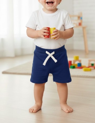 
						Pantaloni scurti ACTION, albastru