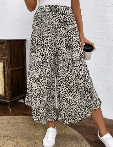 Pantaloni SHEIN, animal print Animal print