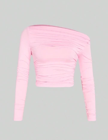 Bluza SHEIN CURVE, roz Roz
