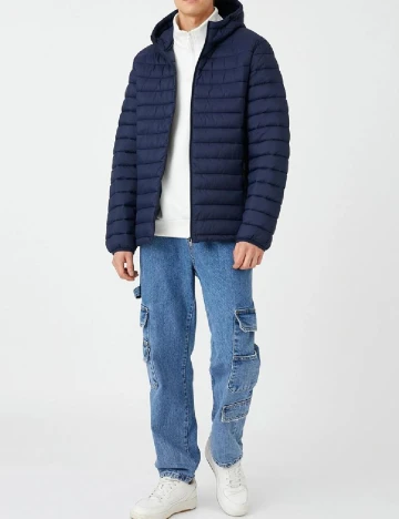 Geaca Koton, bleumarin Albastru